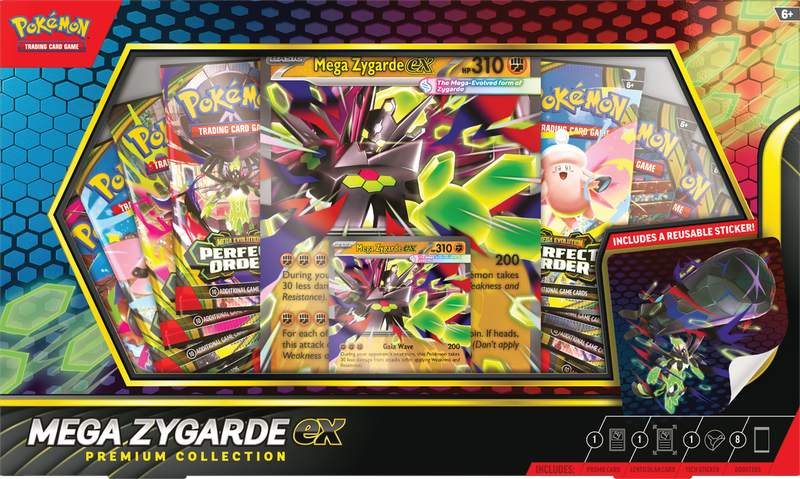 Pokemon - ME04 - Chaos Rising - Mega Zygarde EX Premium Collection