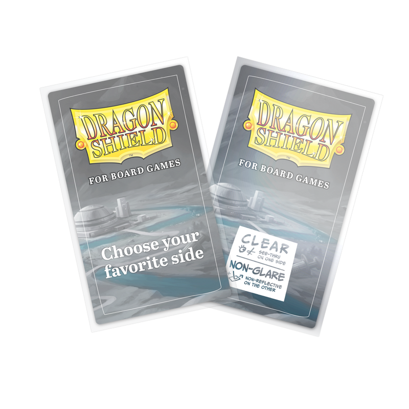 Sleeves - Dragon Shield Boardgame Sleeve - Tarot/Clear