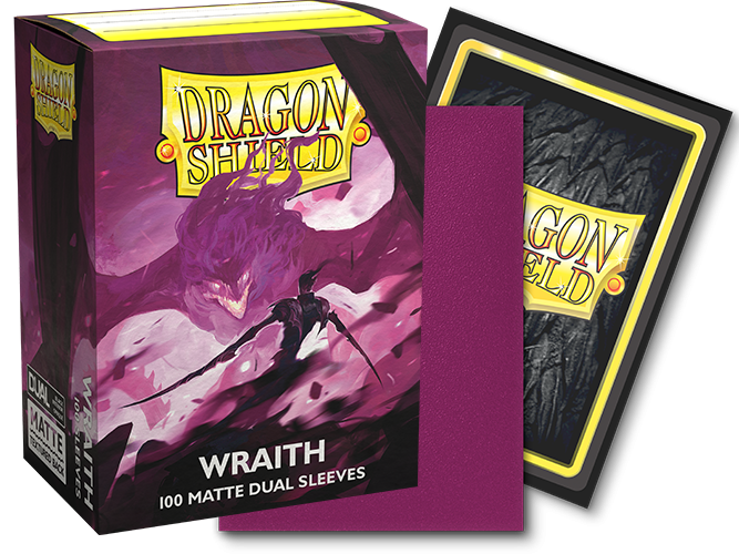Sleeves - Dragon Shield Dual Matte Sleeve - Wraith