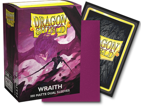 Sleeves - Dragon Shield Dual Matte Sleeve - Wraith