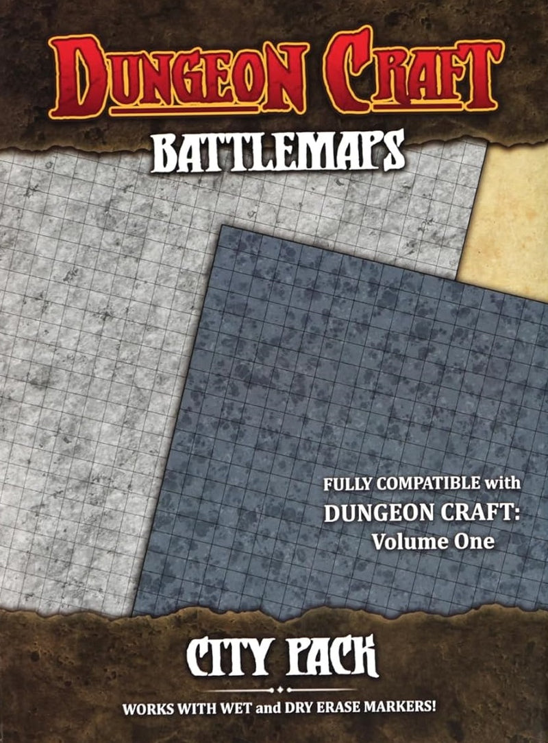 Dungeon Craft - Flip-Mat: City Pack