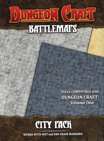 Dungeon Craft - Flip-Mat: City Pack