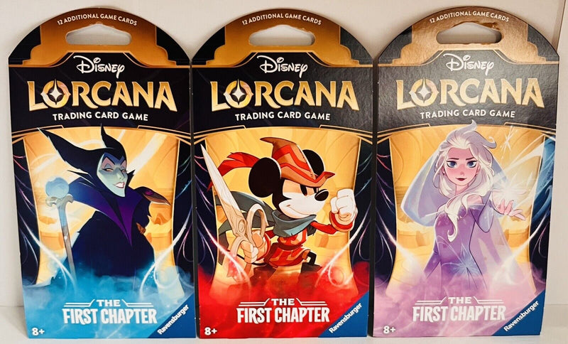Lorcana COMBO Booster Blister x24 [12x First Chapter/12x Rise of the Floodborn] (Anglais)