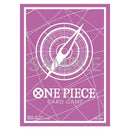 Sleeves - One Piece Art Sleeve - One Piece Logo (Plum/White)