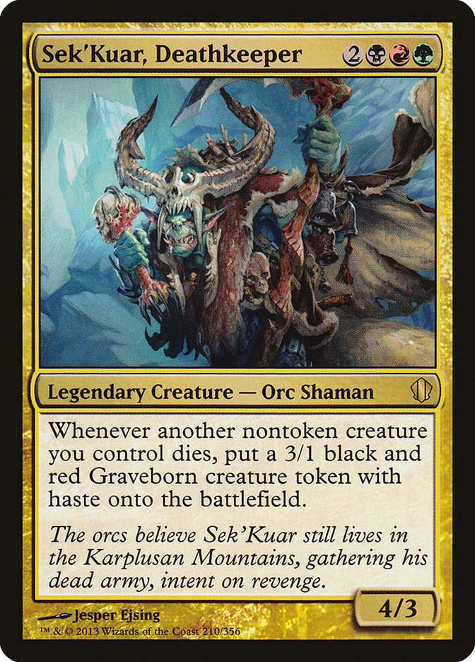 Sek'Kuar, Deathkeeper [Commander 2013] | La Crypte