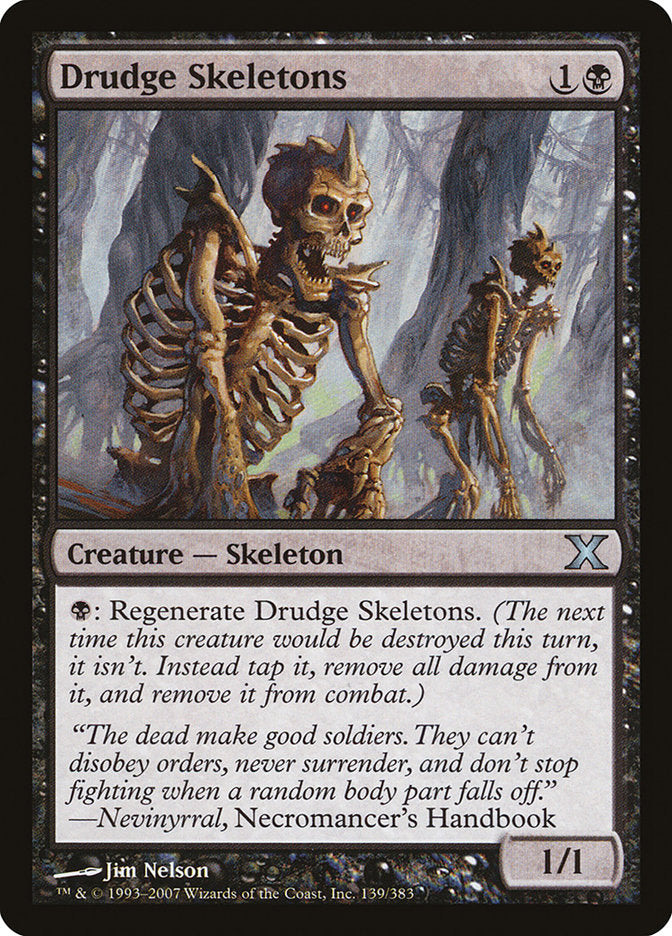 Drudge Skeletons [Tenth Edition] | La Crypte