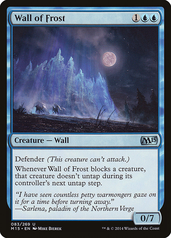 Wall of Frost [Magic 2015] | La Crypte