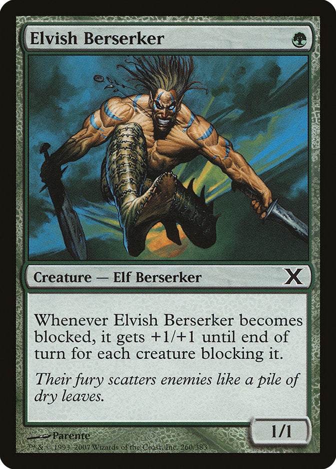 Elvish Berserker [Tenth Edition]