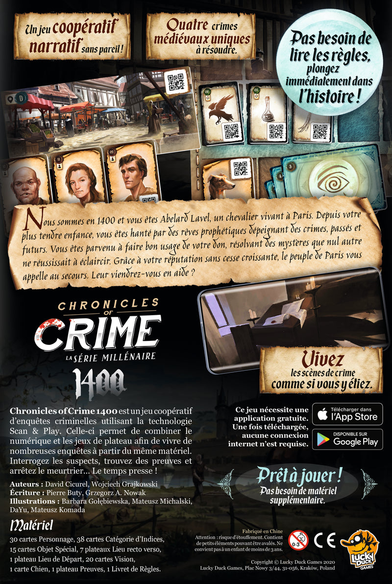 Chronicles of Crime-1400 (Français)