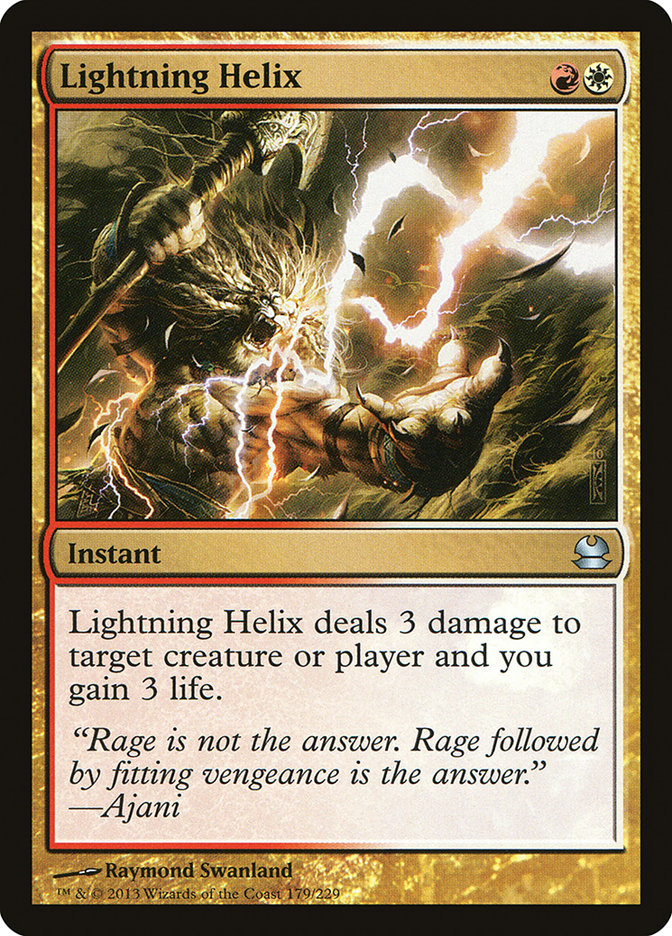 Lightning Helix [Modern Masters] | La Crypte