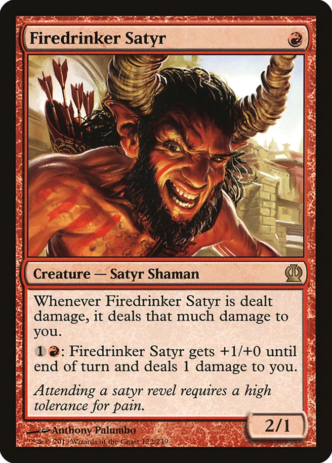 Firedrinker Satyr [Theros] | La Crypte