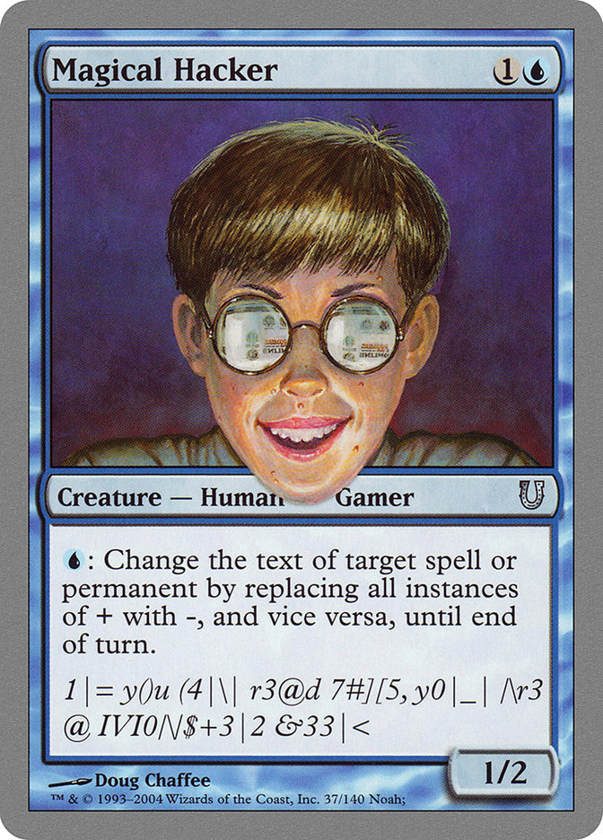 unhinged mtg cards Magic The Gathering - Smart Ass He wanders the land in search of Good Ass. Keeper of the Sacred Word