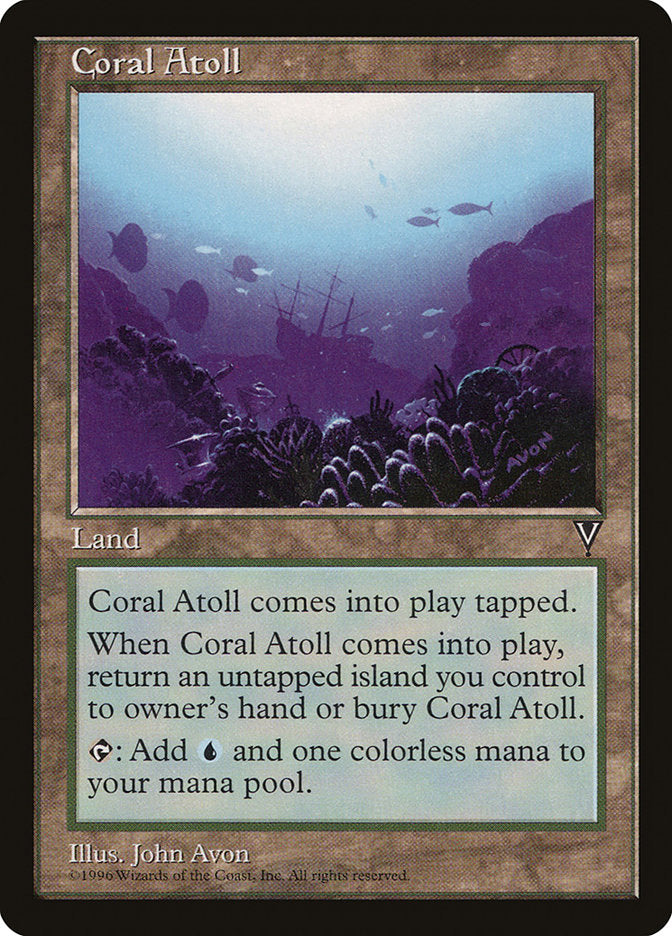 Coral Atoll [Visions] | La Crypte