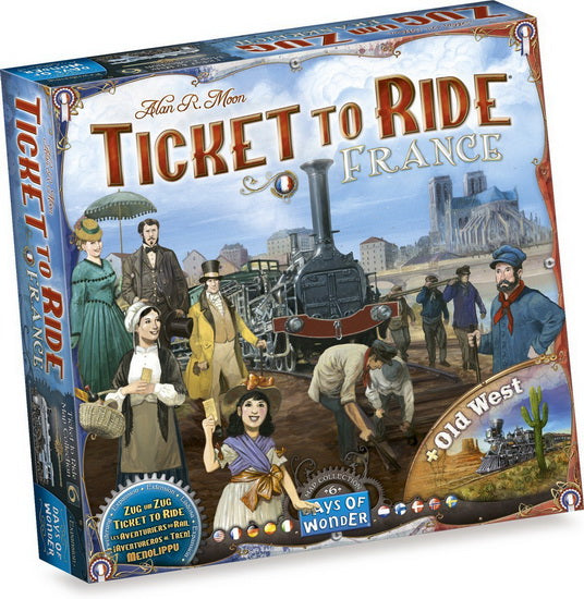 Les Aventuriers du Rail - France+Old West (Français)