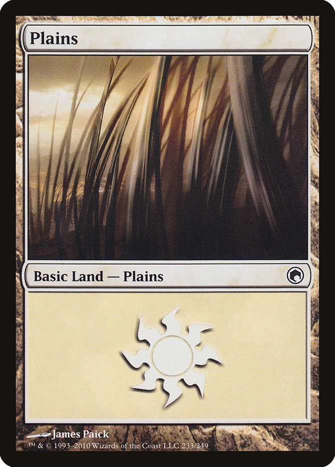 Plains (233) [Scars of Mirrodin]