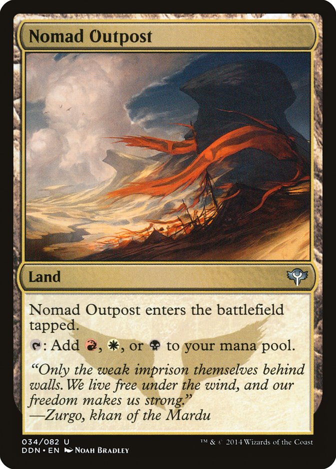 Nomad Outpost [Duel Decks: Speed vs. Cunning] | La Crypte