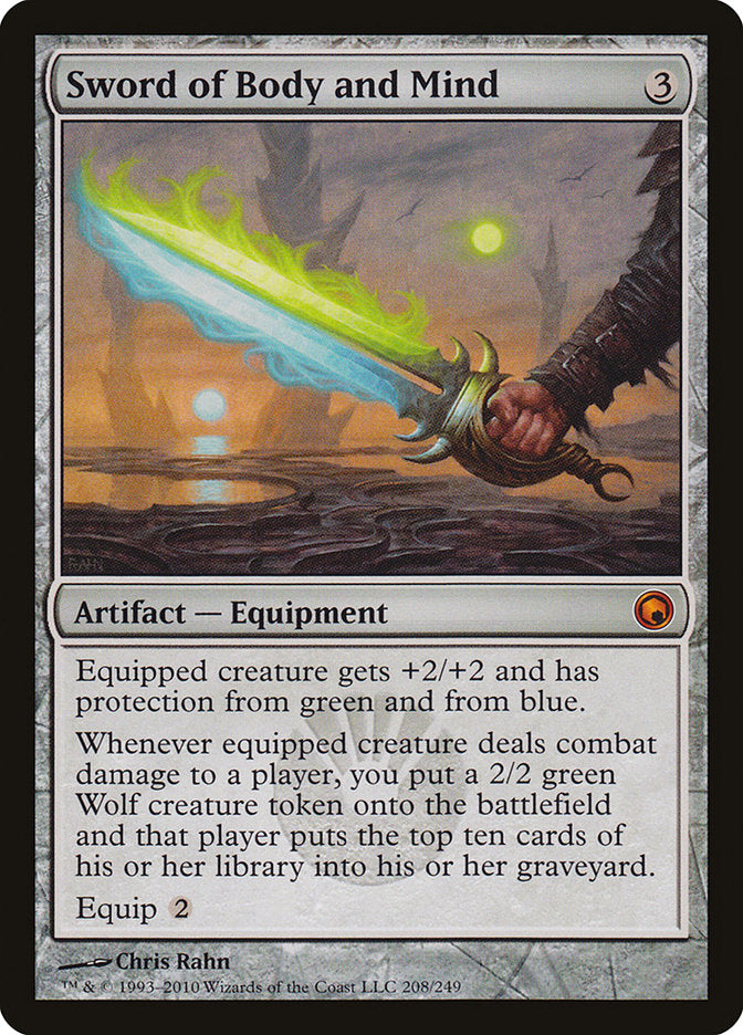 Sword of Body and Mind [Scars of Mirrodin] | La Crypte