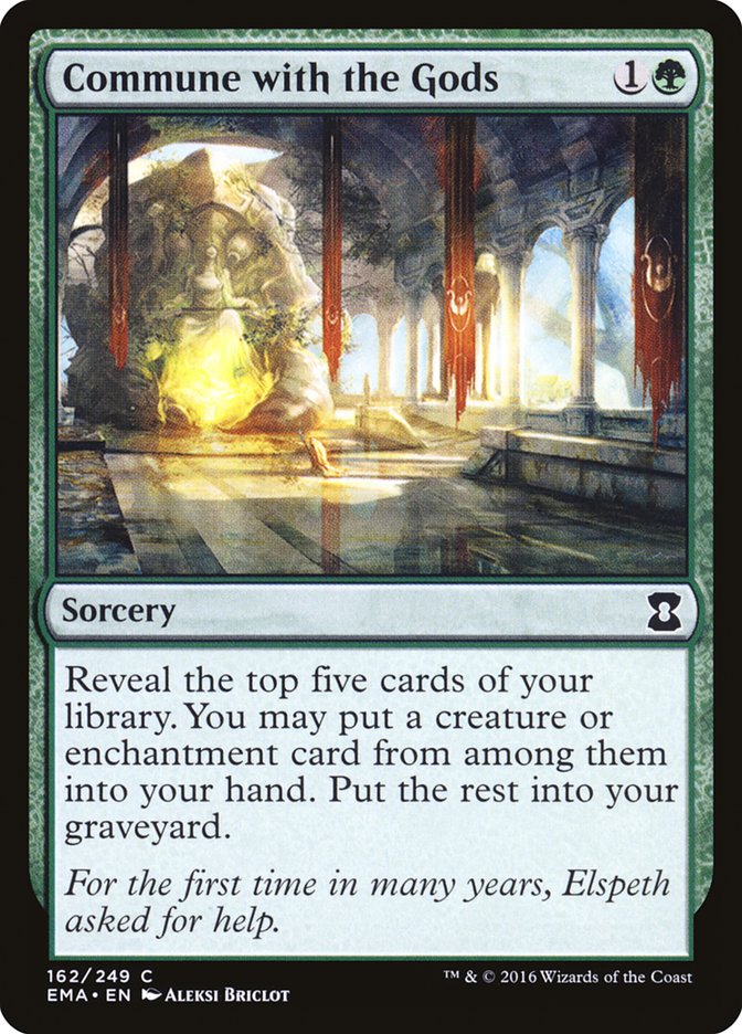 Commune with the Gods [Eternal Masters] | La Crypte