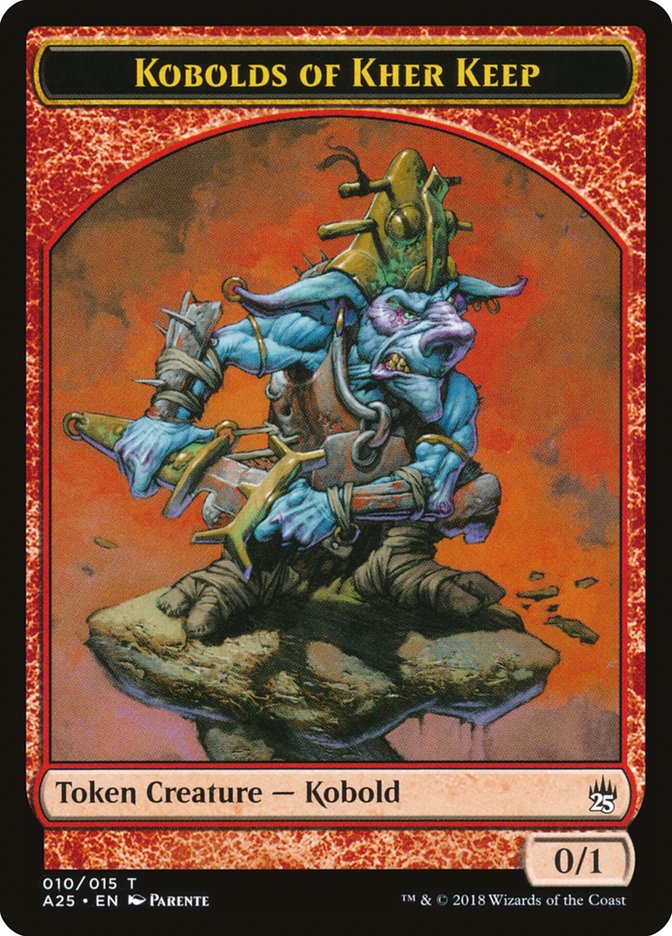 Kobolds of Kher Keep Token [Masters 25 Tokens]