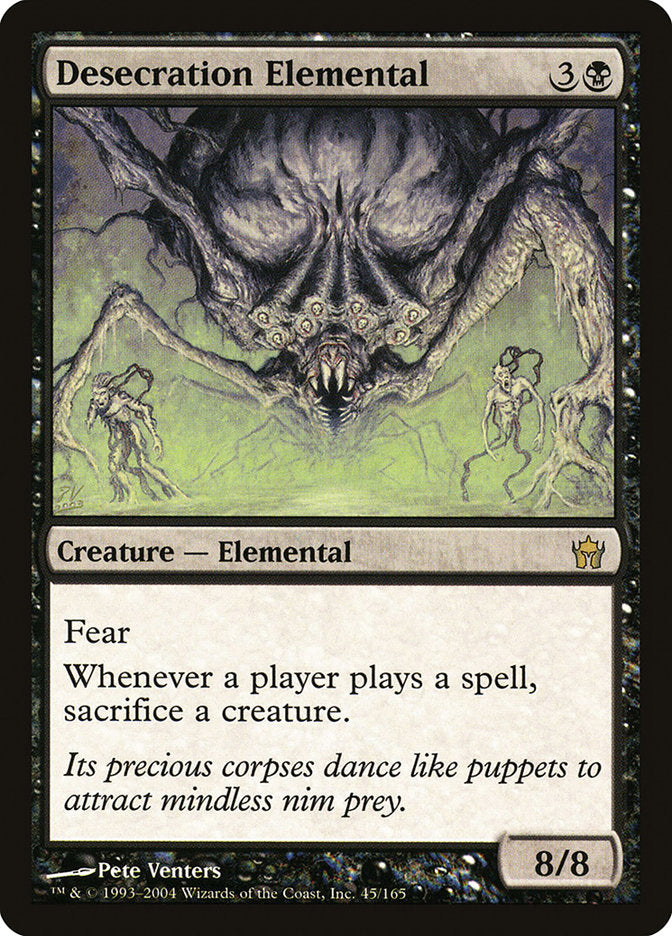 Desecration Elemental [Fifth Dawn] | La Crypte