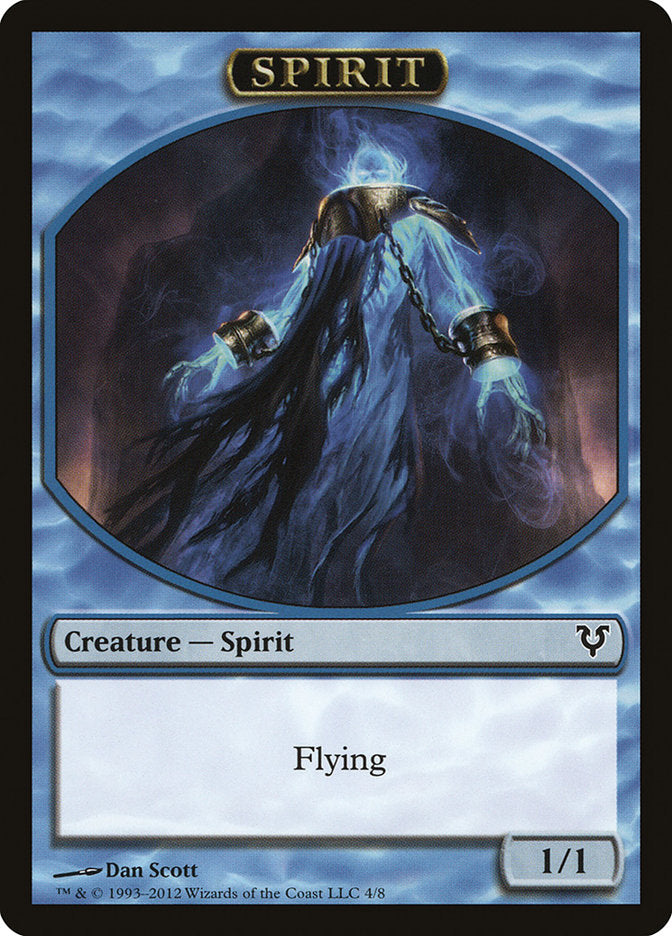 Spirit Token (4/8) [Avacyn Restored Tokens]