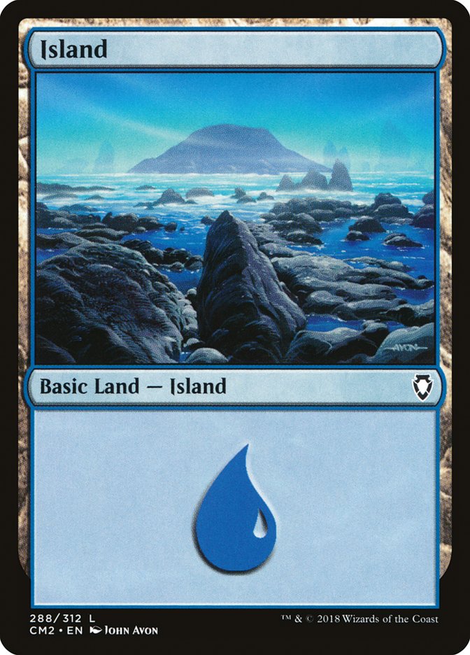 Island (288) [Commander Anthology Volume II] | La Crypte