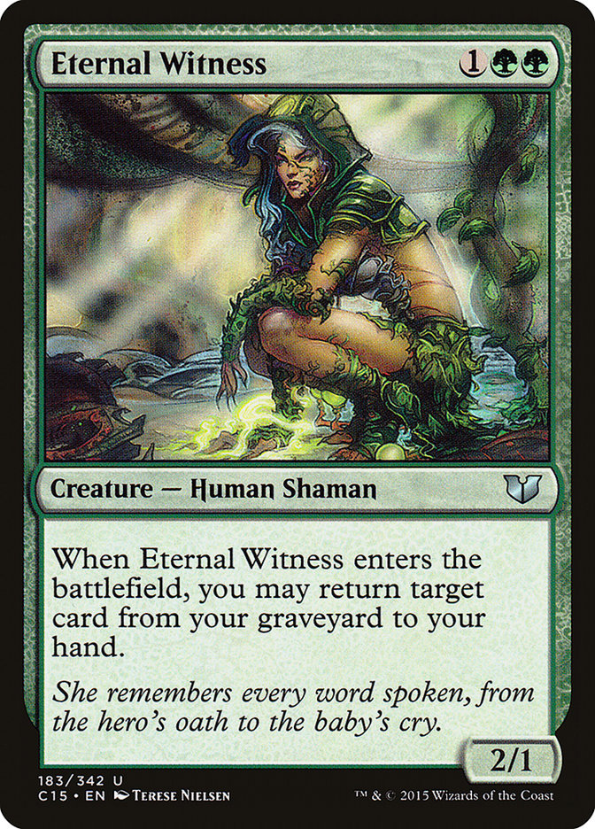 Eternal Witness [Commander 2015] | La Crypte