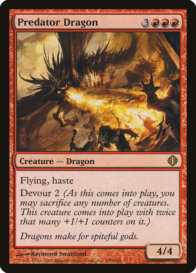 Predator Dragon [Shards of Alara] | La Crypte