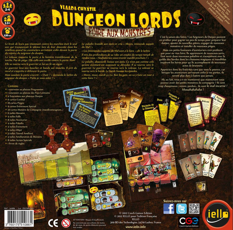 Dungeon Lords - Extension: La foire aux monstres (Français)