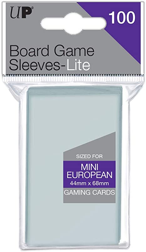 Board Game Sleeves-Lite (44mmx68mm) Mini European