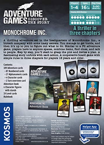 Adventure Games - Monochrome Inc. (Anglais)
