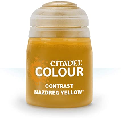 Paints - Citadel - Nazdreg Yellow // Contrast