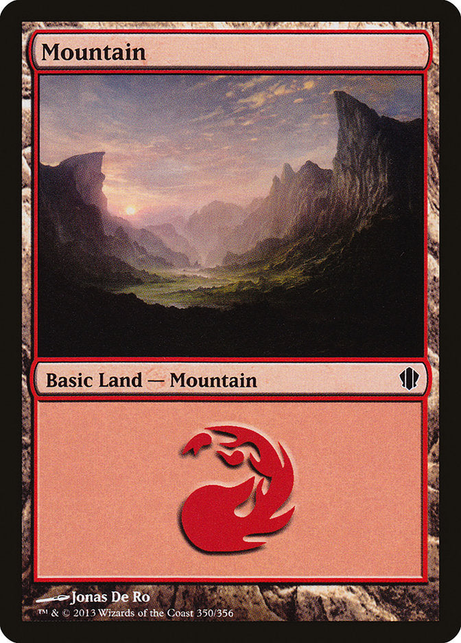 Mountain (350) [Commander 2013] | La Crypte