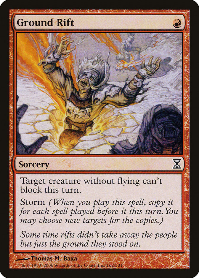 Ground Rift [Time Spiral] | La Crypte
