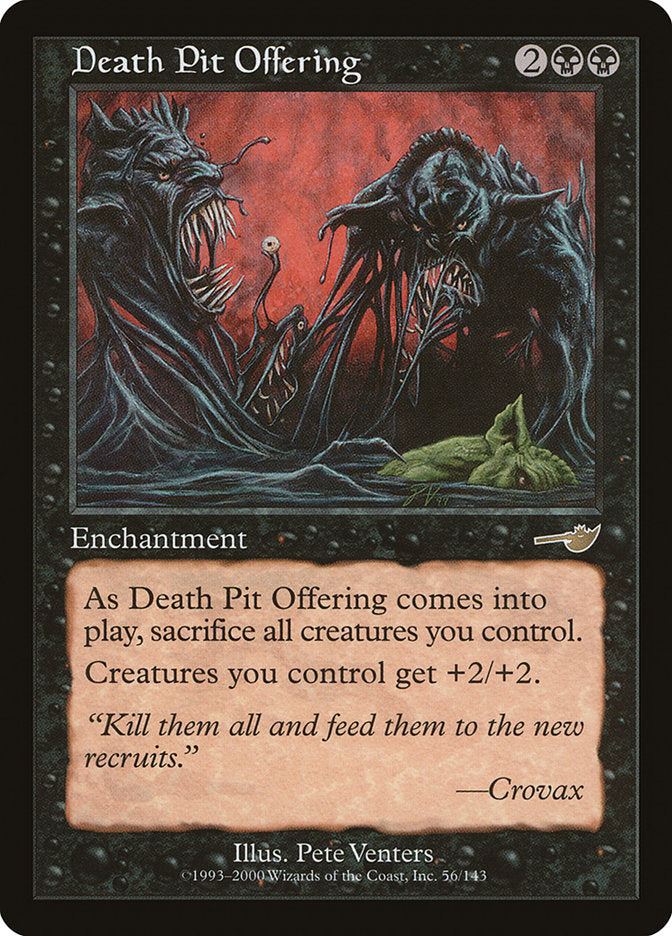 Death Pit Offering [Nemesis] | La Crypte