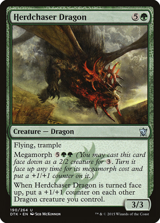 Herdchaser Dragon [Dragons of Tarkir] | La Crypte