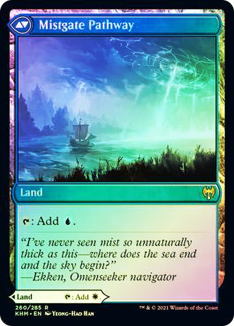 Hengegate Pathway // Mistgate Pathway [Kaldheim Prerelease Promos]