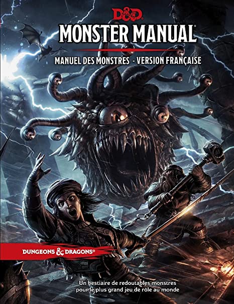 Dungeons & Dragons 5 - Manuel des monstres (Français)