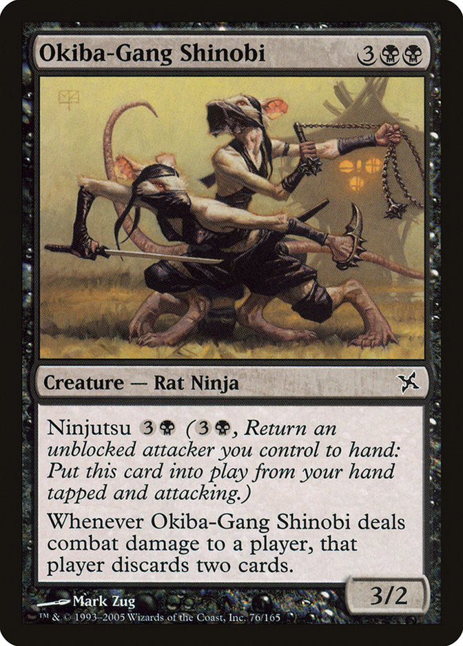 Okiba-Gang Shinobi [Betrayers of Kamigawa] | La Crypte