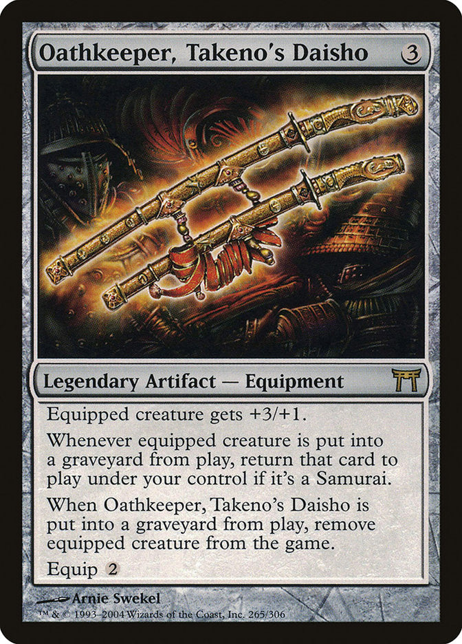 Oathkeeper, Takeno's Daisho [Champions of Kamigawa] | La Crypte