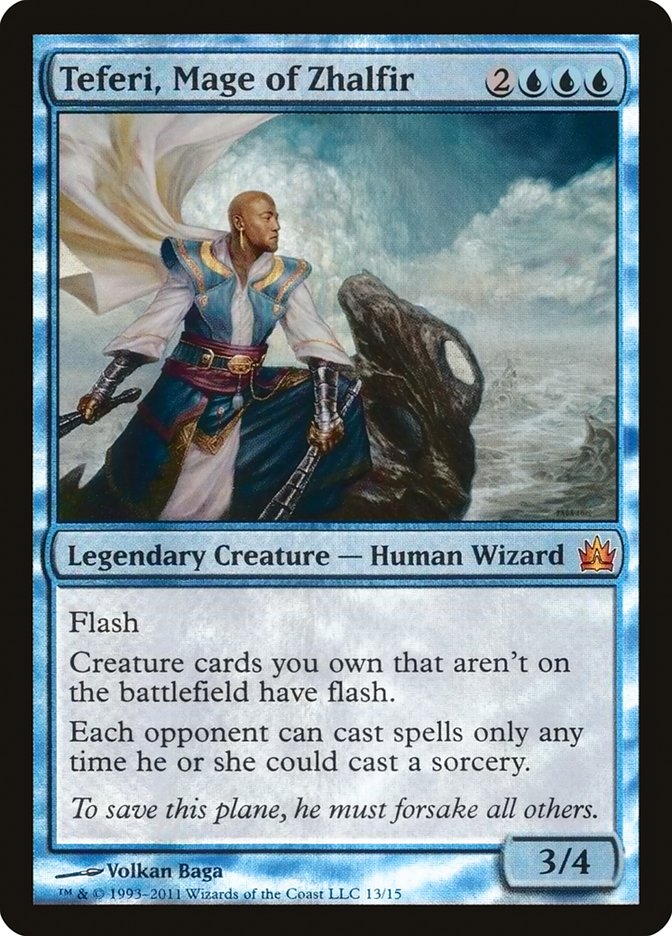 Teferi, Mage of Zhalfir [From the Vault: Legends] – La Crypte