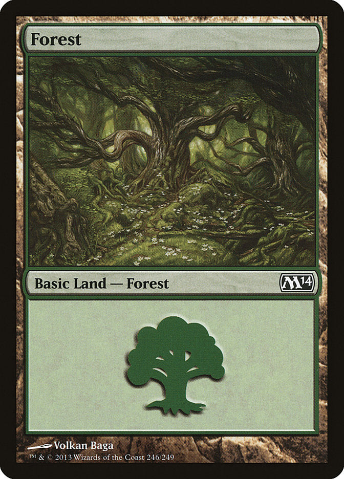 Forest (246) [Magic 2014] | La Crypte