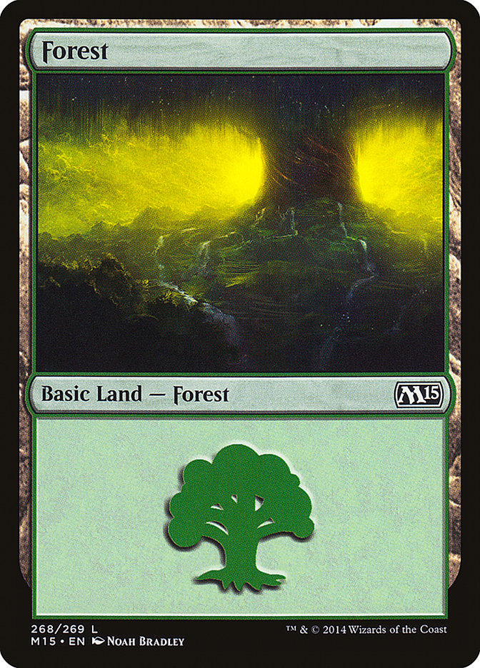 Forest (268) [Magic 2015] | La Crypte