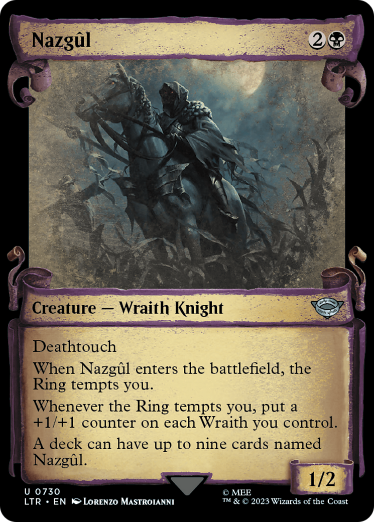 Nazgul (0730) [The Lord of the Rings: Tales of Middle-Earth Showcase Scrolls] | La Crypte