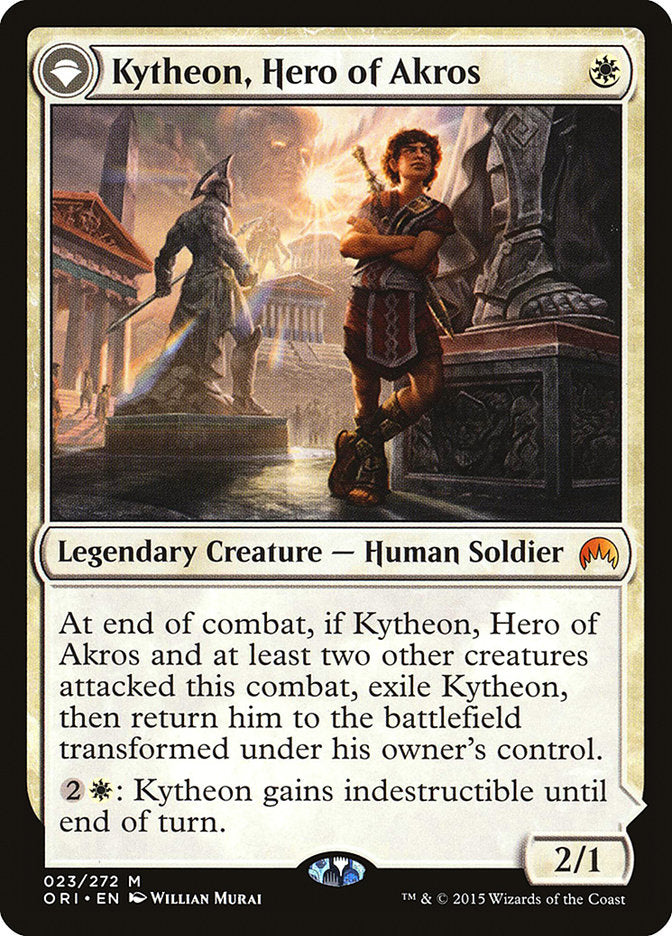 Kytheon, Hero of Akros // Gideon, Battle-Forged [Magic Origins] | La Crypte