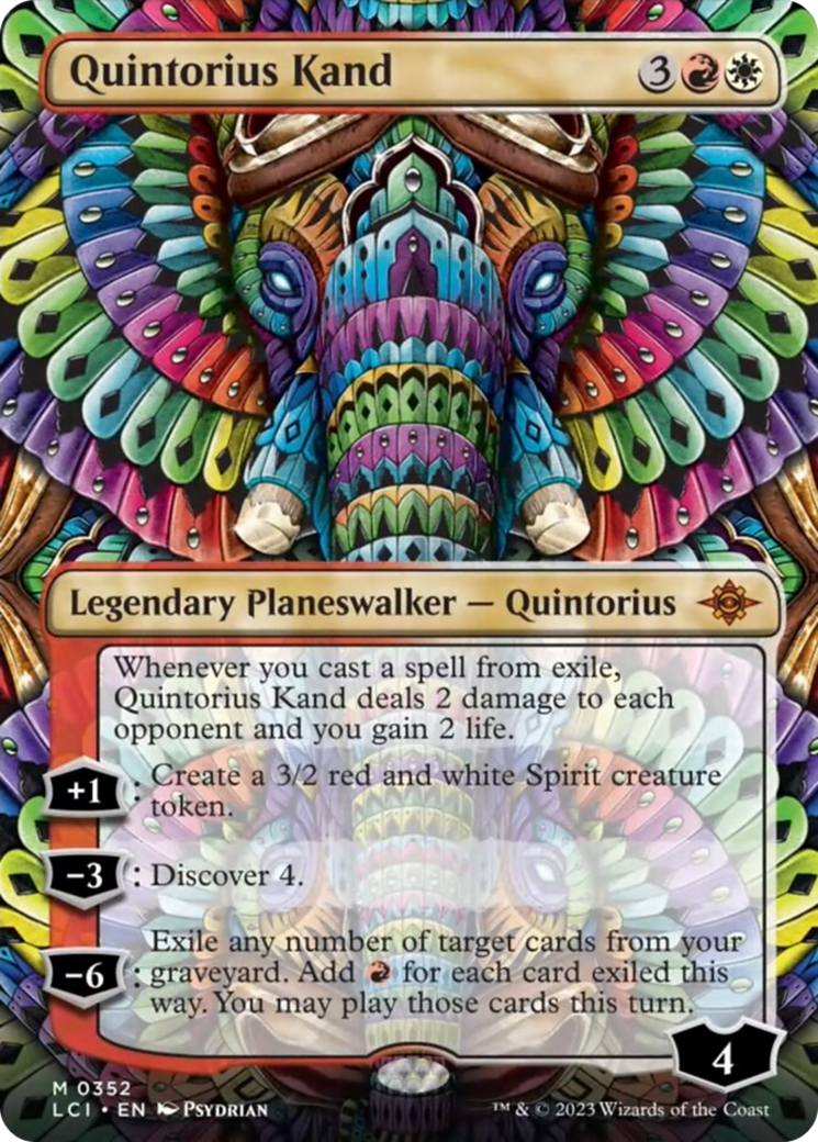 Quintorius Kand (0352) (Borderless) [The Lost Caverns of Ixalan] | La Crypte
