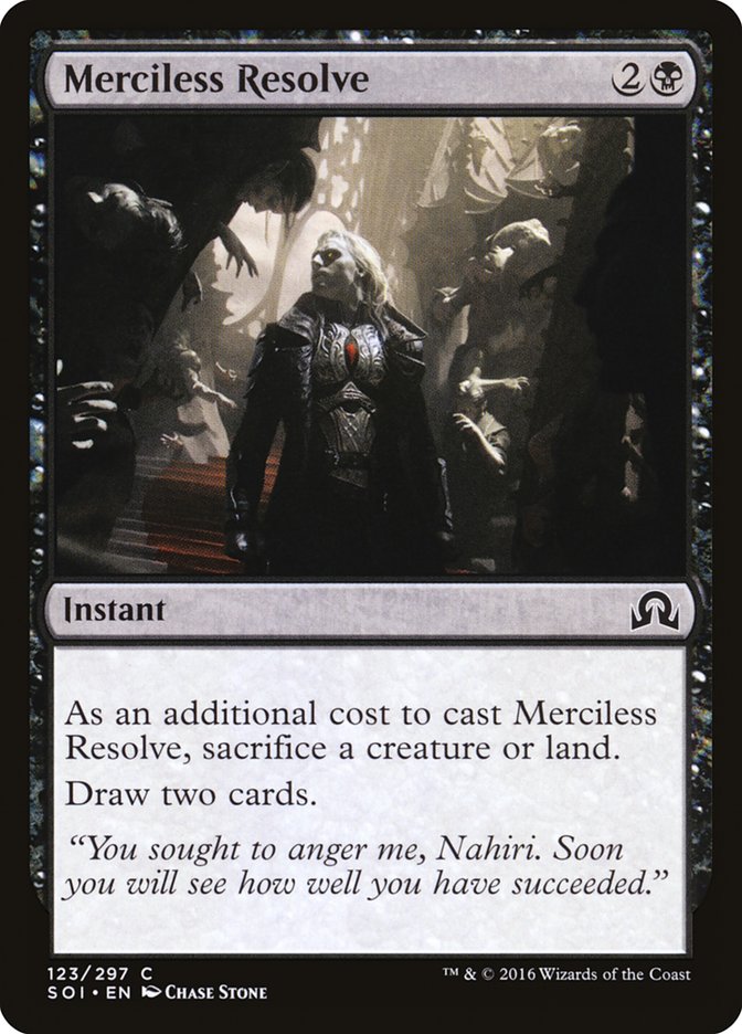 Merciless Resolve [Shadows over Innistrad] | La Crypte