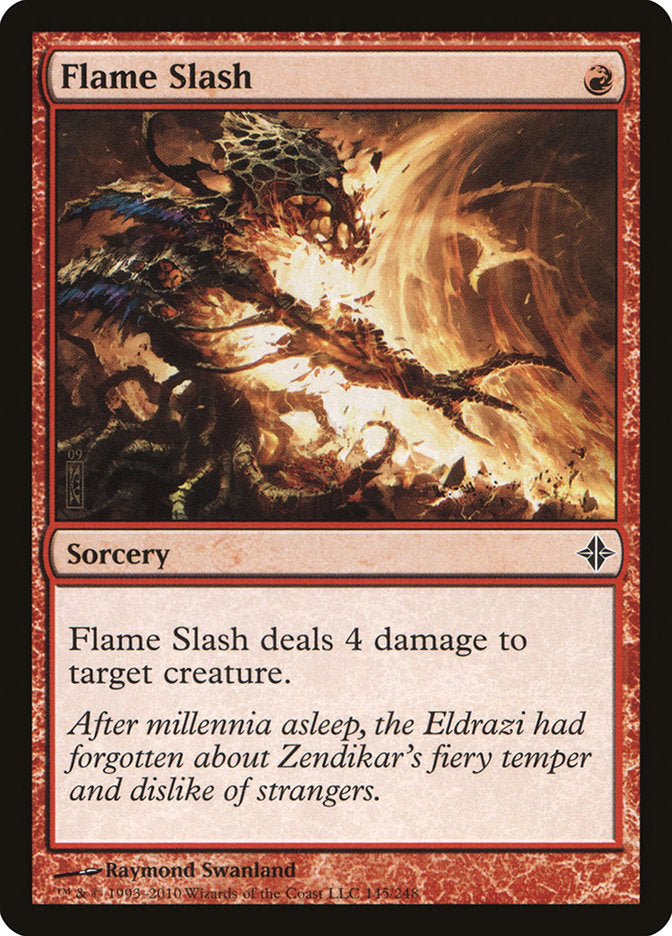 Flame Slash [Rise of the Eldrazi] | La Crypte