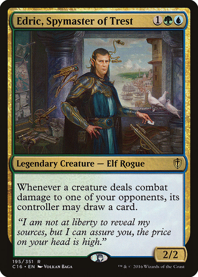 Edric, Spymaster of Trest [Commander 2016]