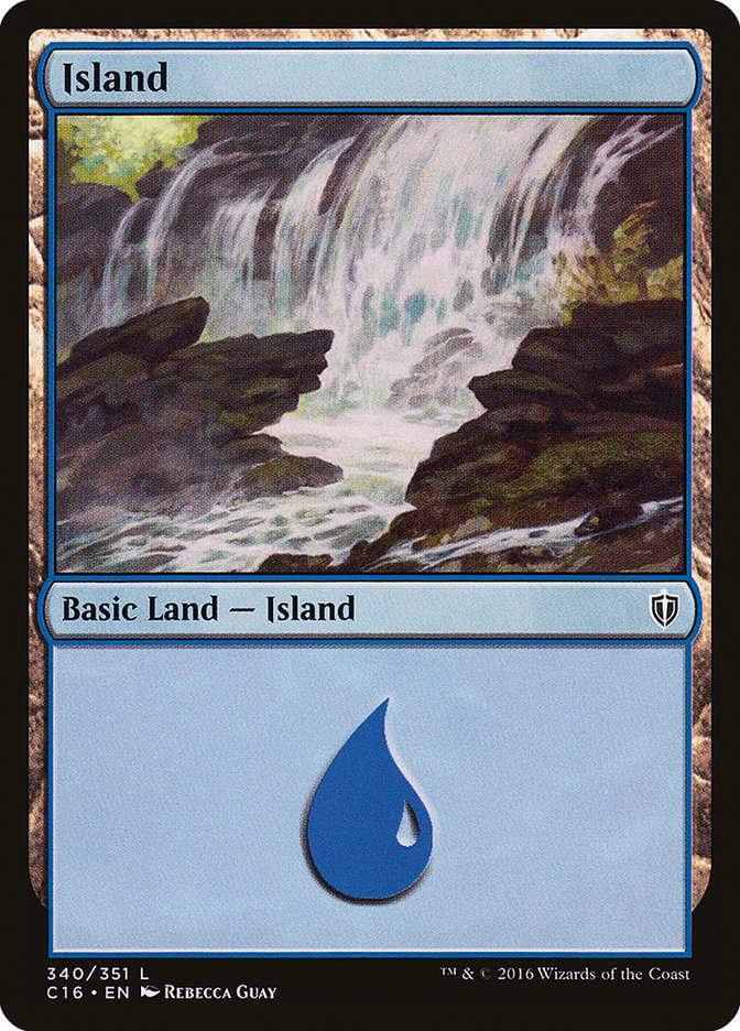 Island (340) [Commander 2016] | La Crypte